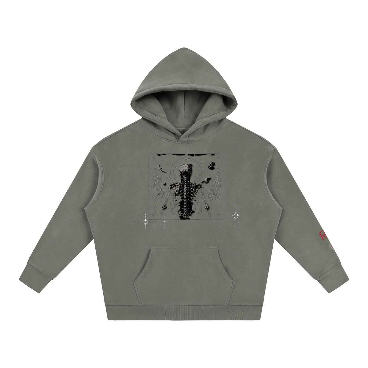 Oversize Fleeced Hoodie