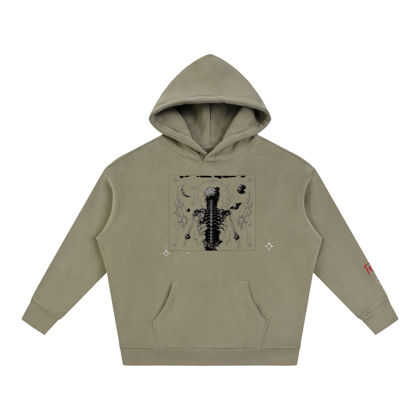 Oversize Fleeced Hoodie