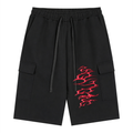 Unisex Drawstring Cargo Shorts