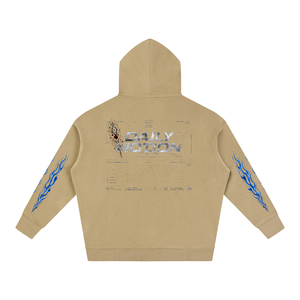 Oversize Fleeced Hoodie