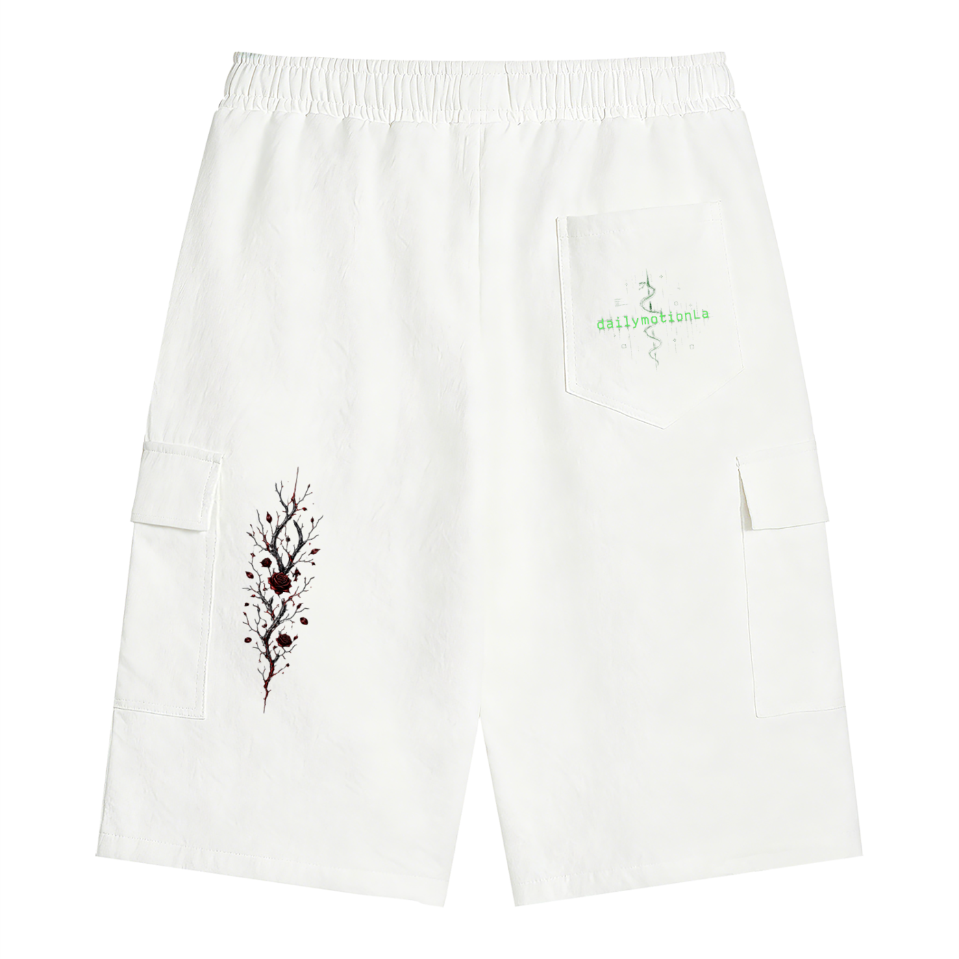 Unisex Drawstring Cargo Shorts
